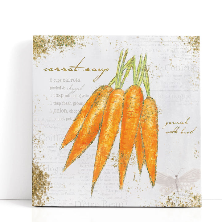 Carrot Garden Prints – vibrant carrot illustration