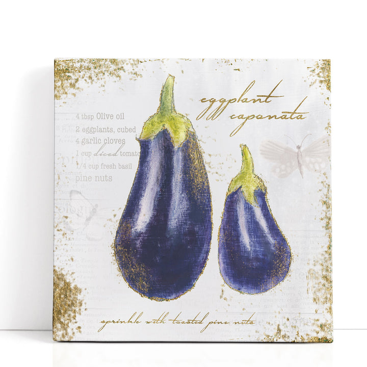 Eggplant Garden Prints – vibrant eggplant illustration