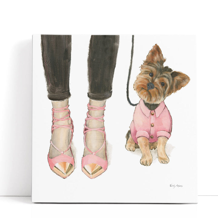 Furry Fashion Friends III - Canvas Print Wall Art