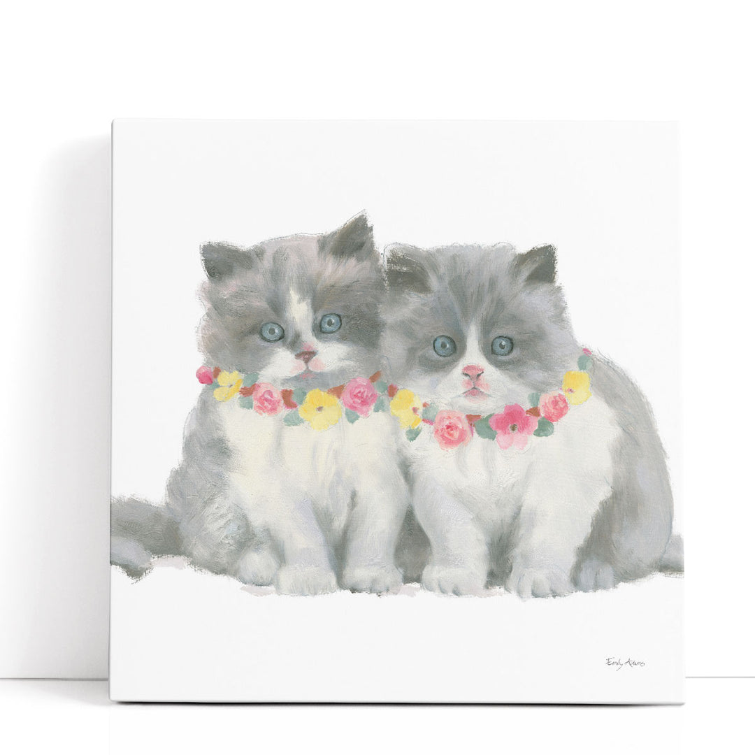 Cutie Kitties VIII - Canvas Print Wall Art