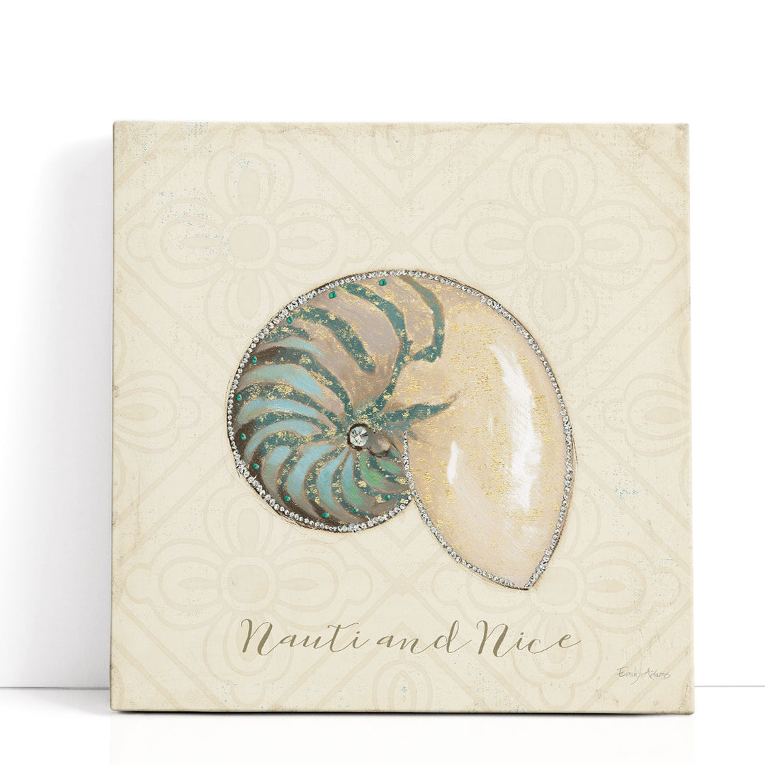 Beach Treasures III Christmas - Canvas Print Wall Art