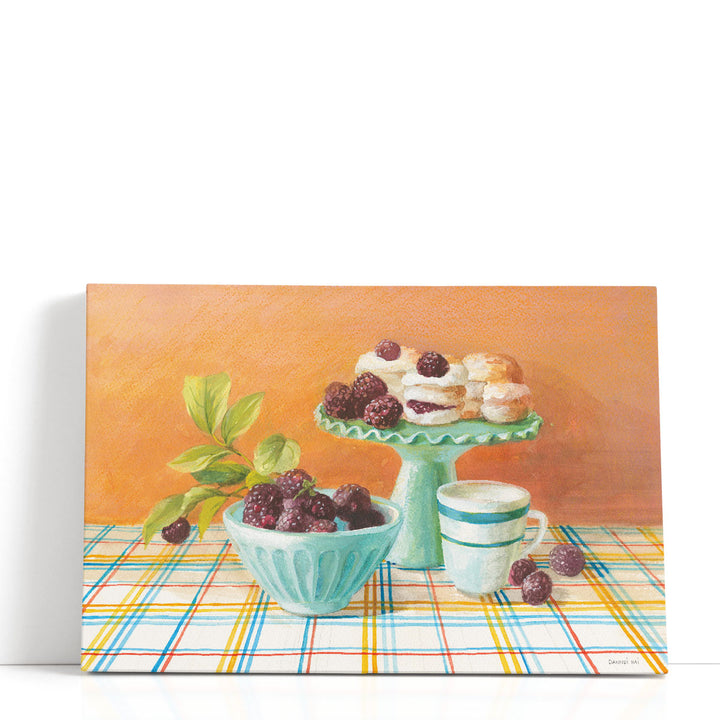 Retro Kitchen II - Canvas Print Wall Art