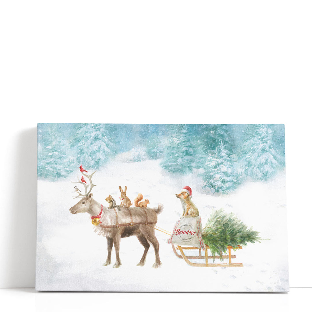 Woodland Celebration I - Canvas Print Wall Art