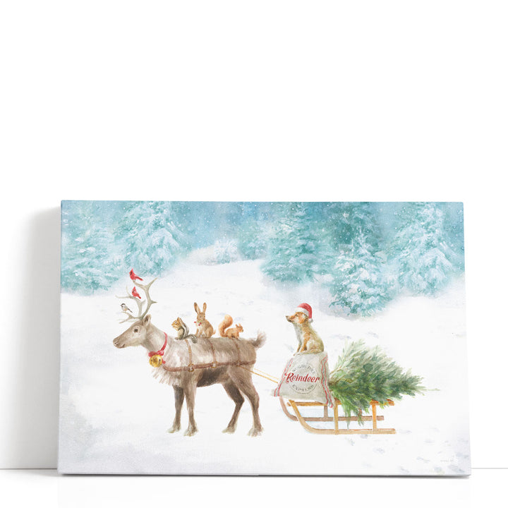 Woodland Celebration I - Canvas Print Wall Art