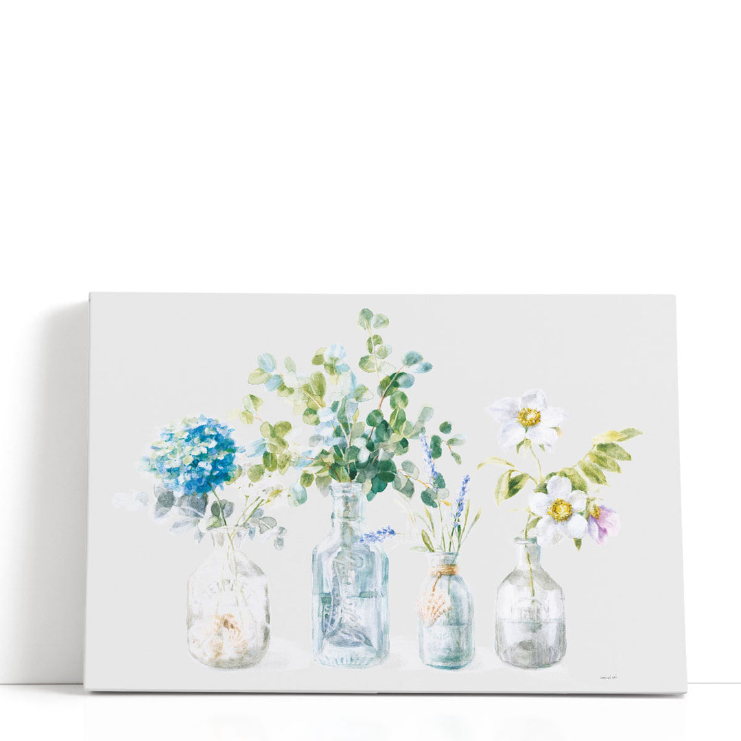 Beach Flowers I - Canvas Print Wall Art