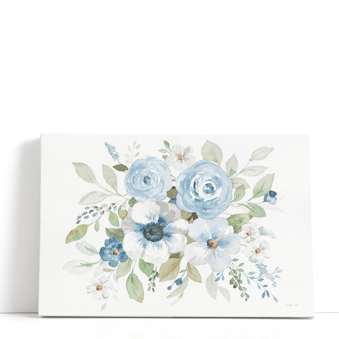 Essence of Spring I Blue - Canvas Print Wall Art