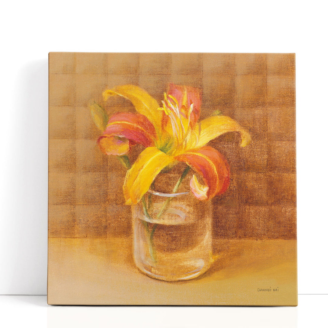 Lily in Glass - Canvas Print Wall Art