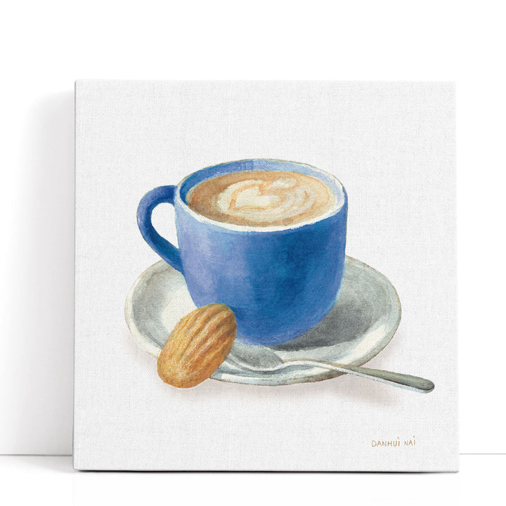 coffee art print – warm espresso tones