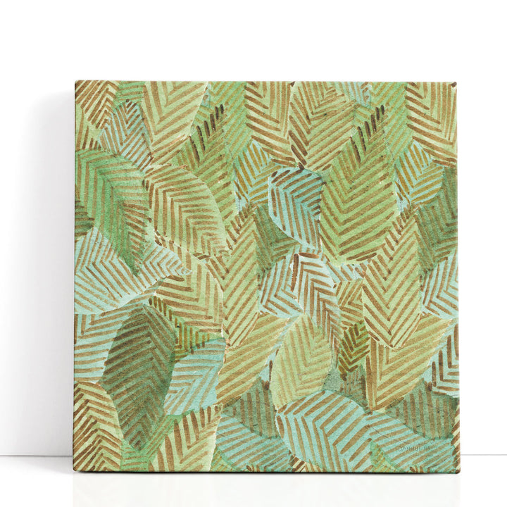 Wake Me Up Coffee Pattern III - Canvas Print Wall Art