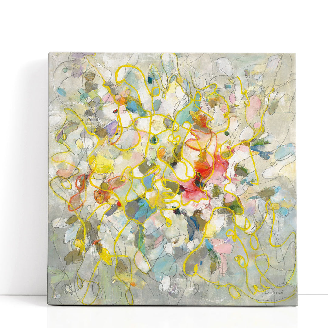 Neutral Abstract Wall Decor – soft lines and warm neutral tones