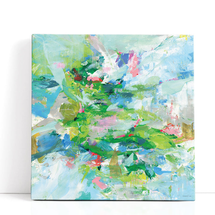 Pastel prints with abstract soft tones