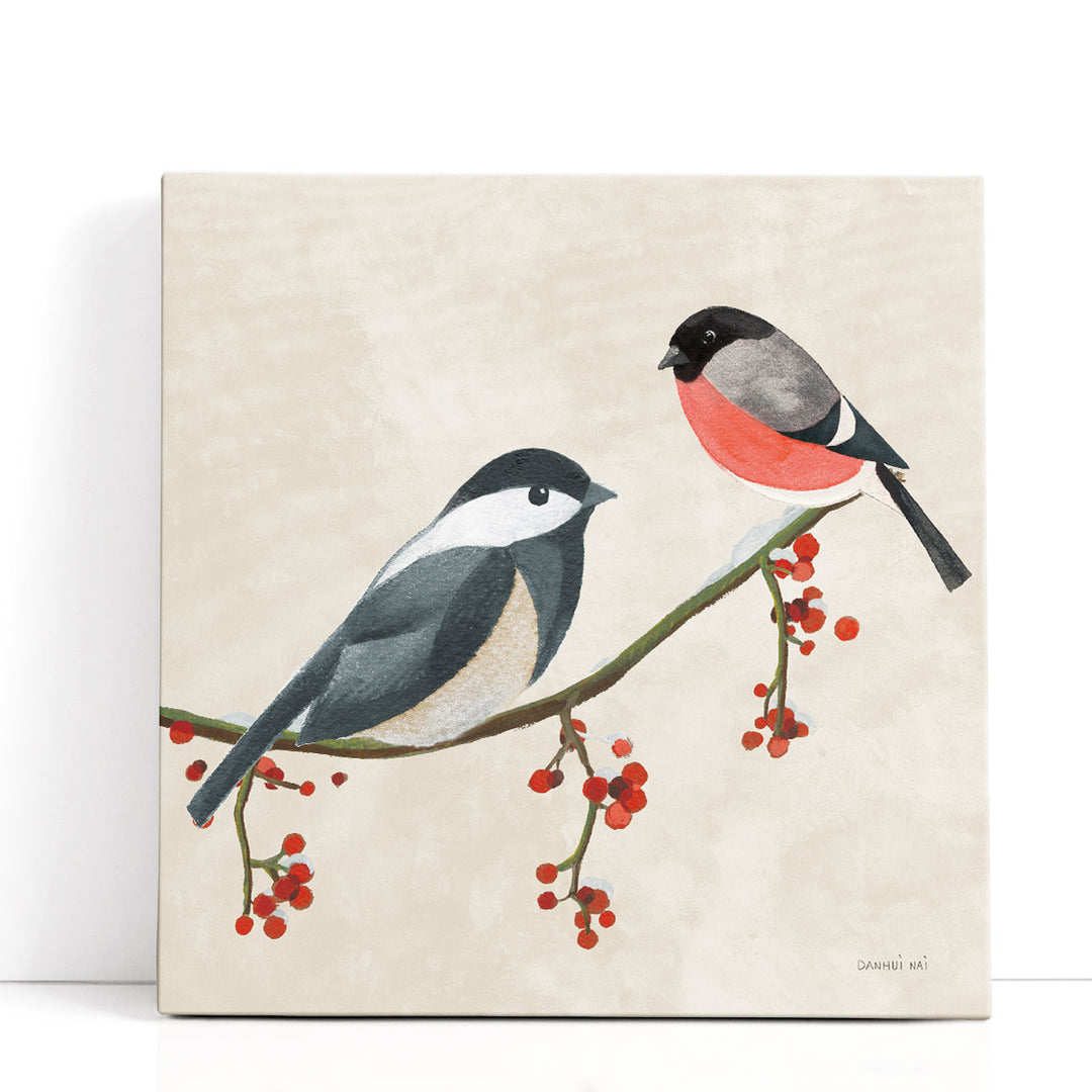 Festive Friends IV - Canvas Print Wall Art