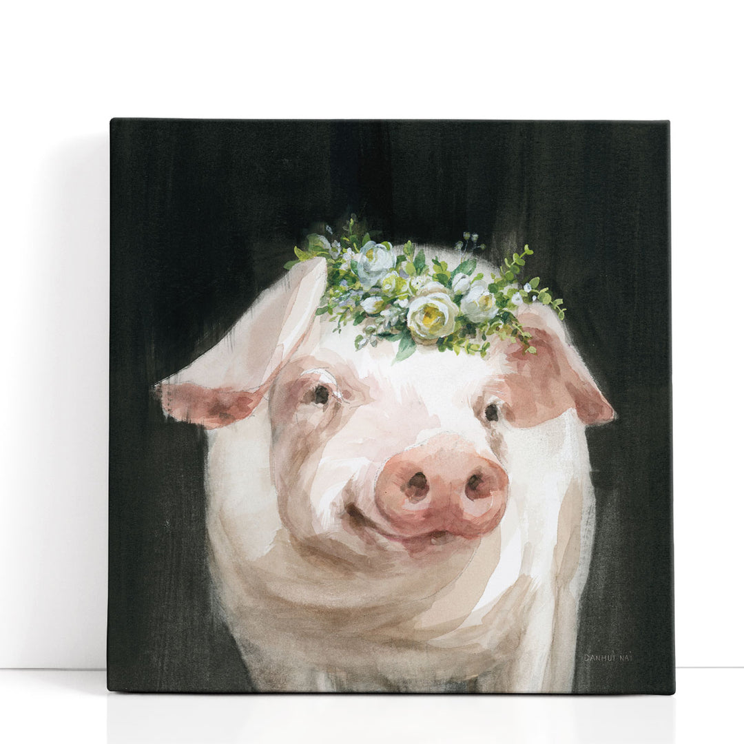 Barnyard Whimsy III - Canvas Print Wall Art