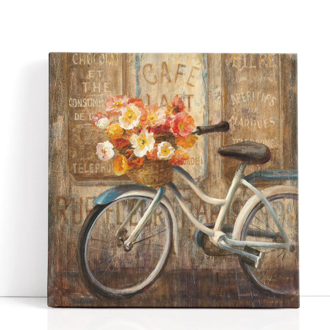 Meet Me at Le Cafe II - Canvas Print Wall Art