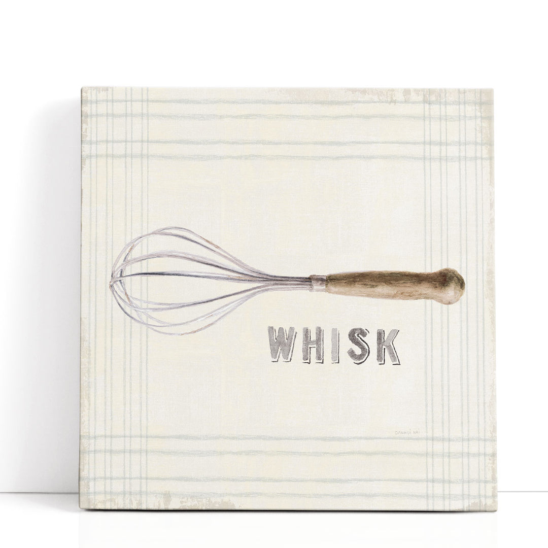 Cookware Kitchen Prints – whisk silhouette artwork