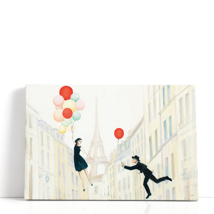 Aloft In Paris I - Canvas Print Wall Art