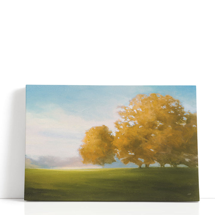 Autumn Glow Gold - Canvas Print Wall Art