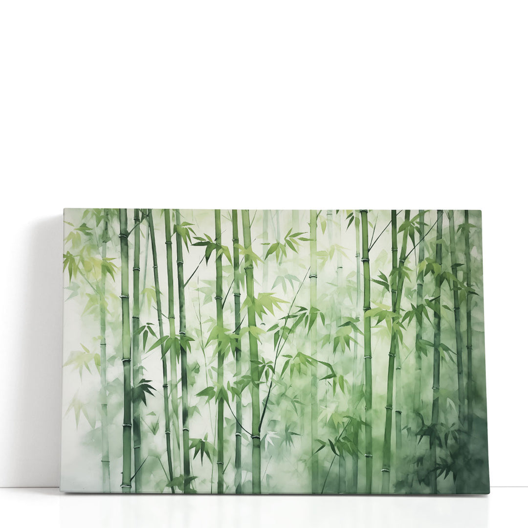 Bamboo Adventure - Canvas Print Wall Art