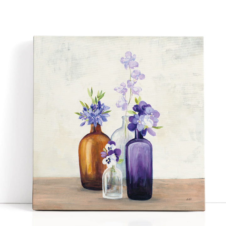 Windowsill Garden II - Canvas Print Wall Art
