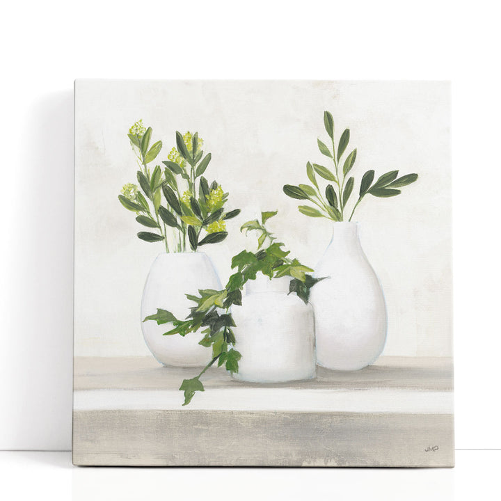 framed leaves – detailed botanical close-up