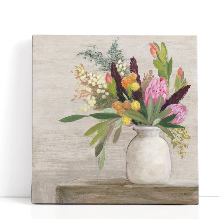 Protea Still Life I - Canvas Print Wall Art