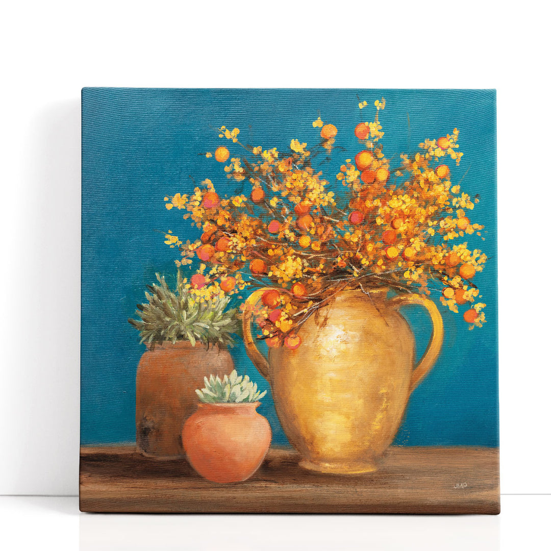 botanical art prints – brown floral stems