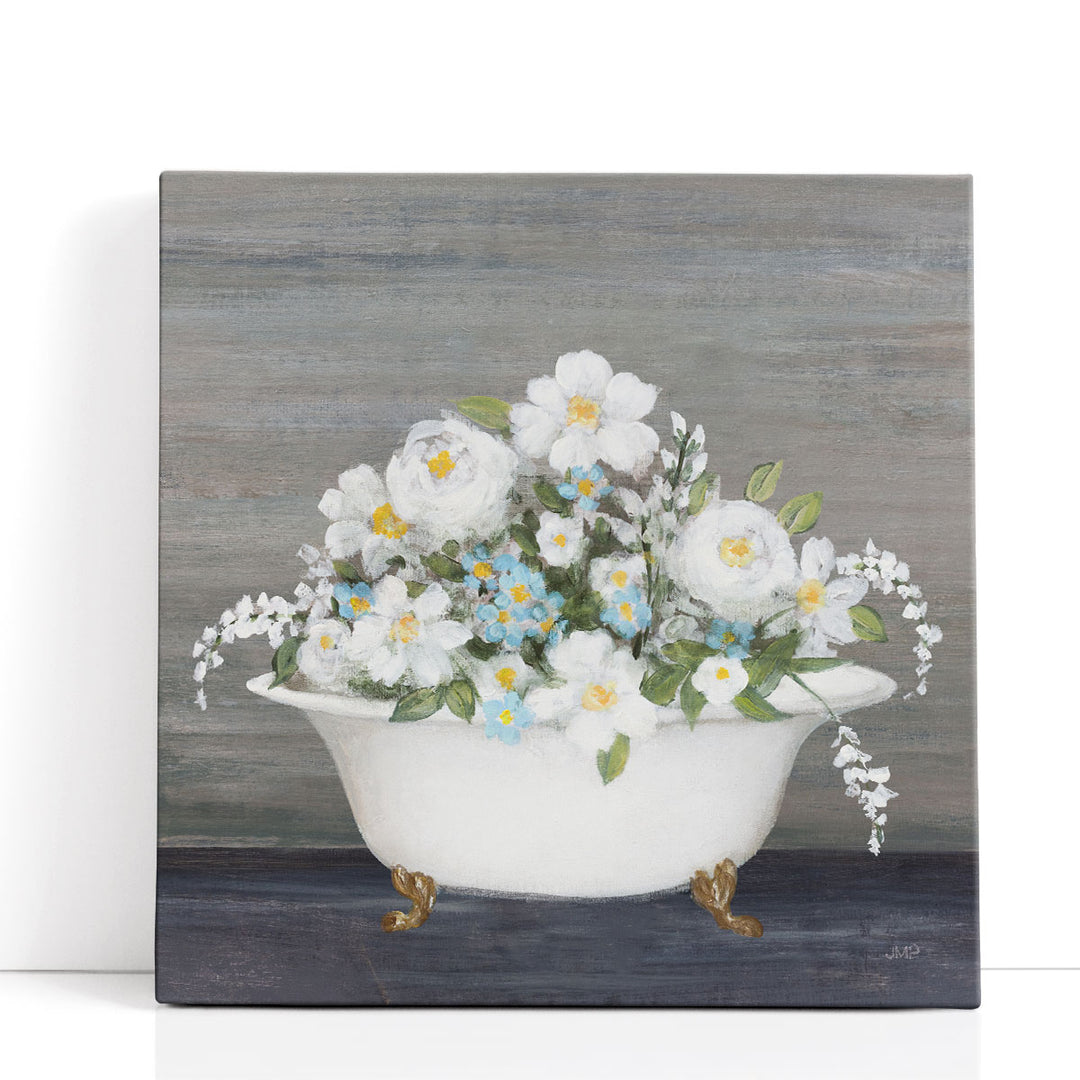 Blooming Bath - Canvas Print Wall Art