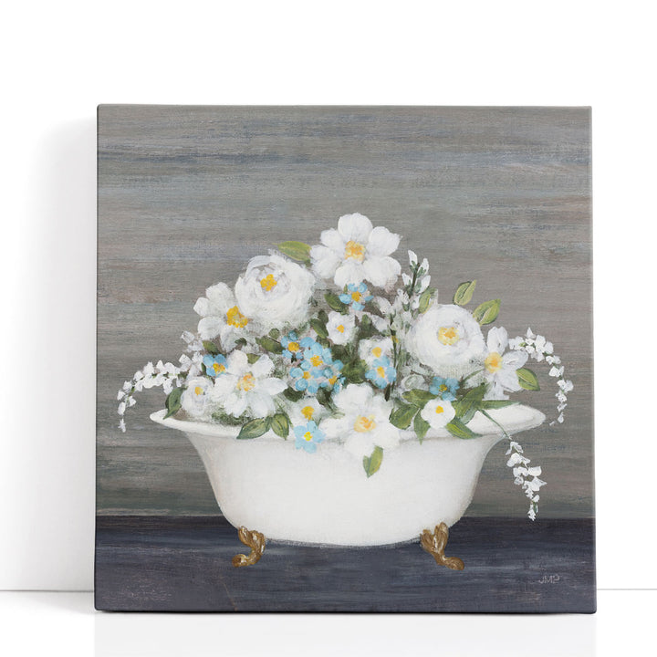 Blooming Bath - Canvas Print Wall Art