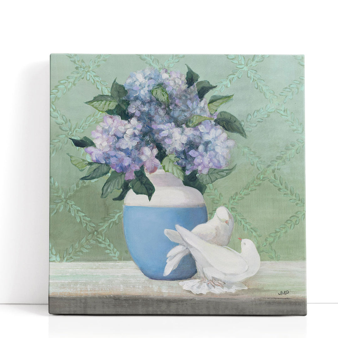 Enchanted Hydrangea - Canvas Print Wall Art