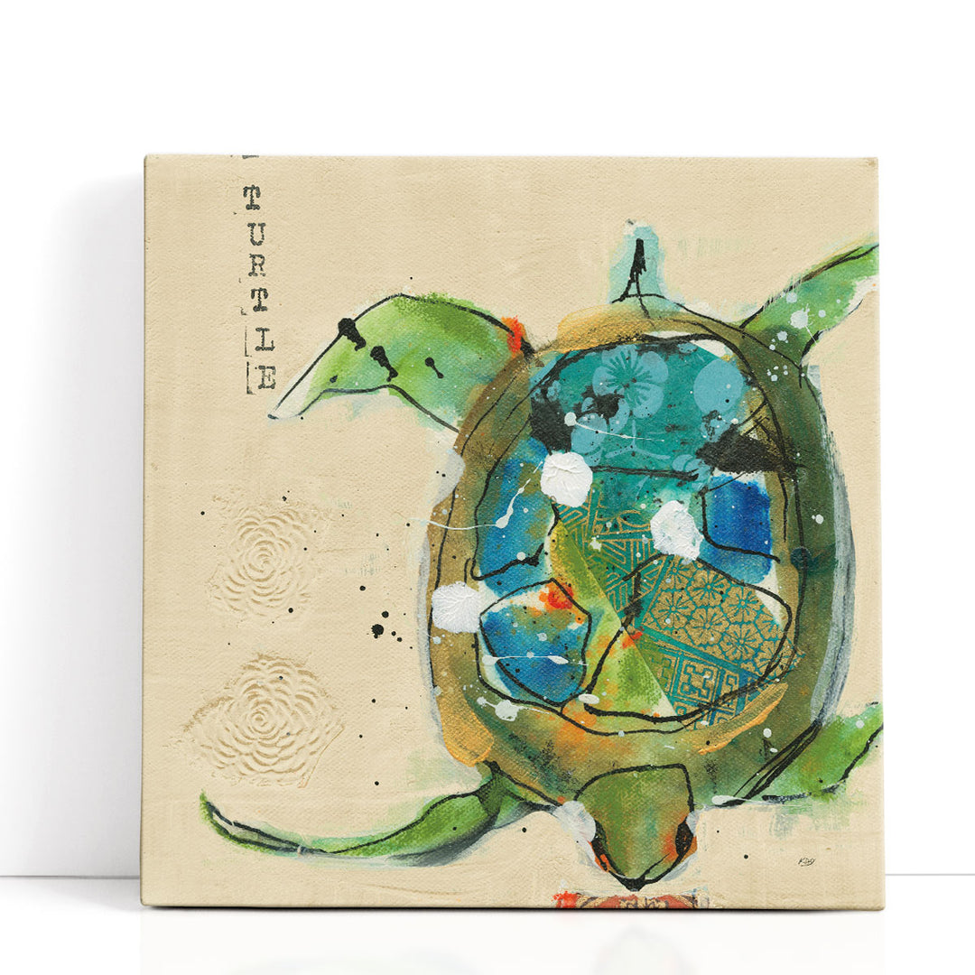 Chentes Turtle Light - Canvas Print Wall Art