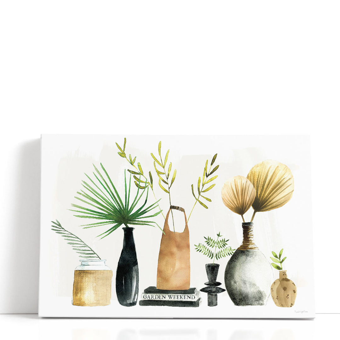 Weekend Plants I - Canvas Print Wall Art