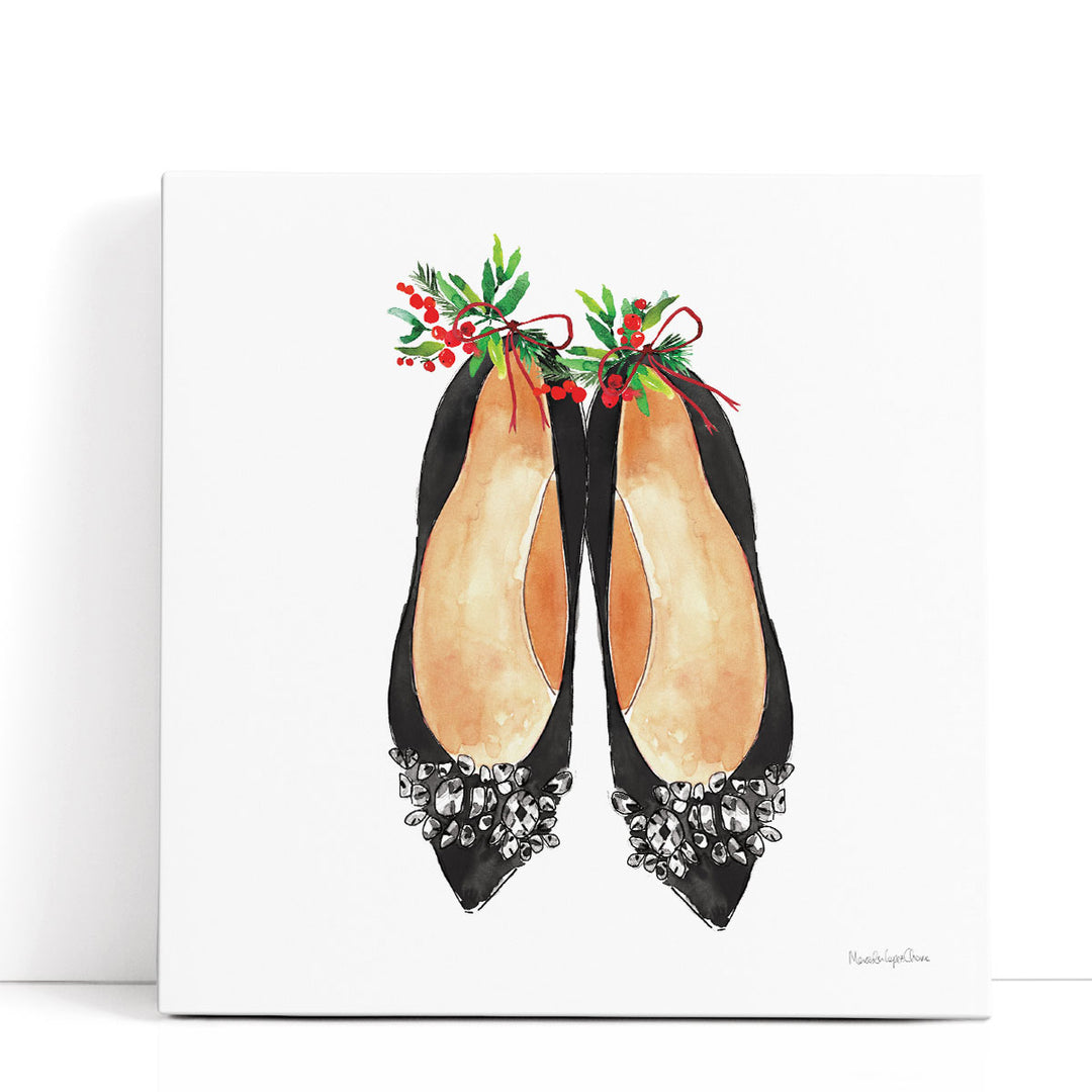 Christmas Shoes I - Canvas Print Wall Art