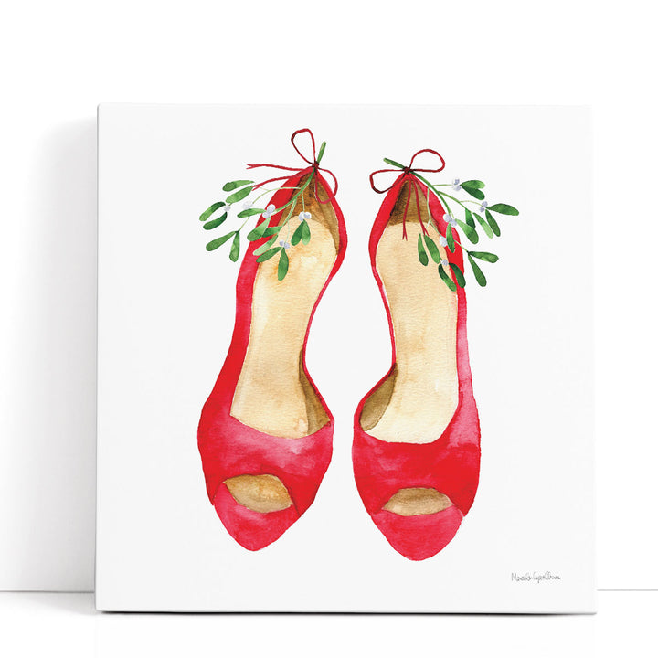 Christmas Shoes II - Canvas Print Wall Art
