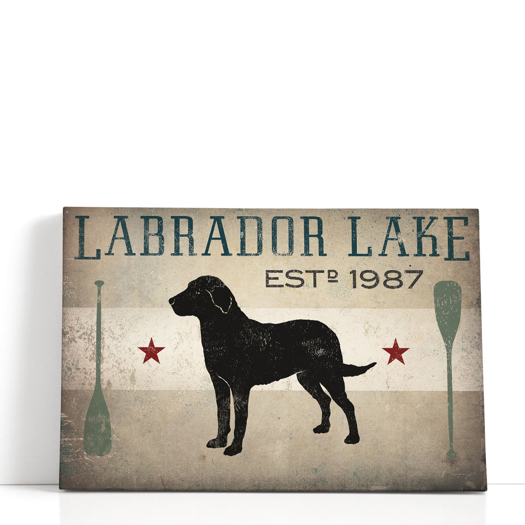 Labrador Lake - Canvas Print Wall Art
