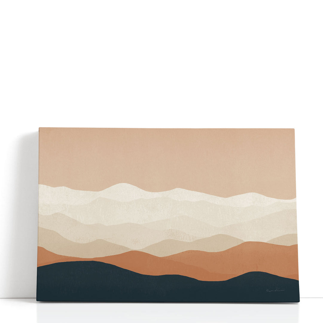 Neutral abstract wall art design