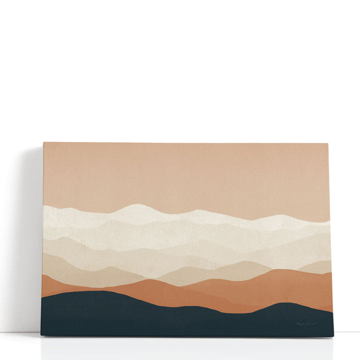 Neutral abstract wall art design