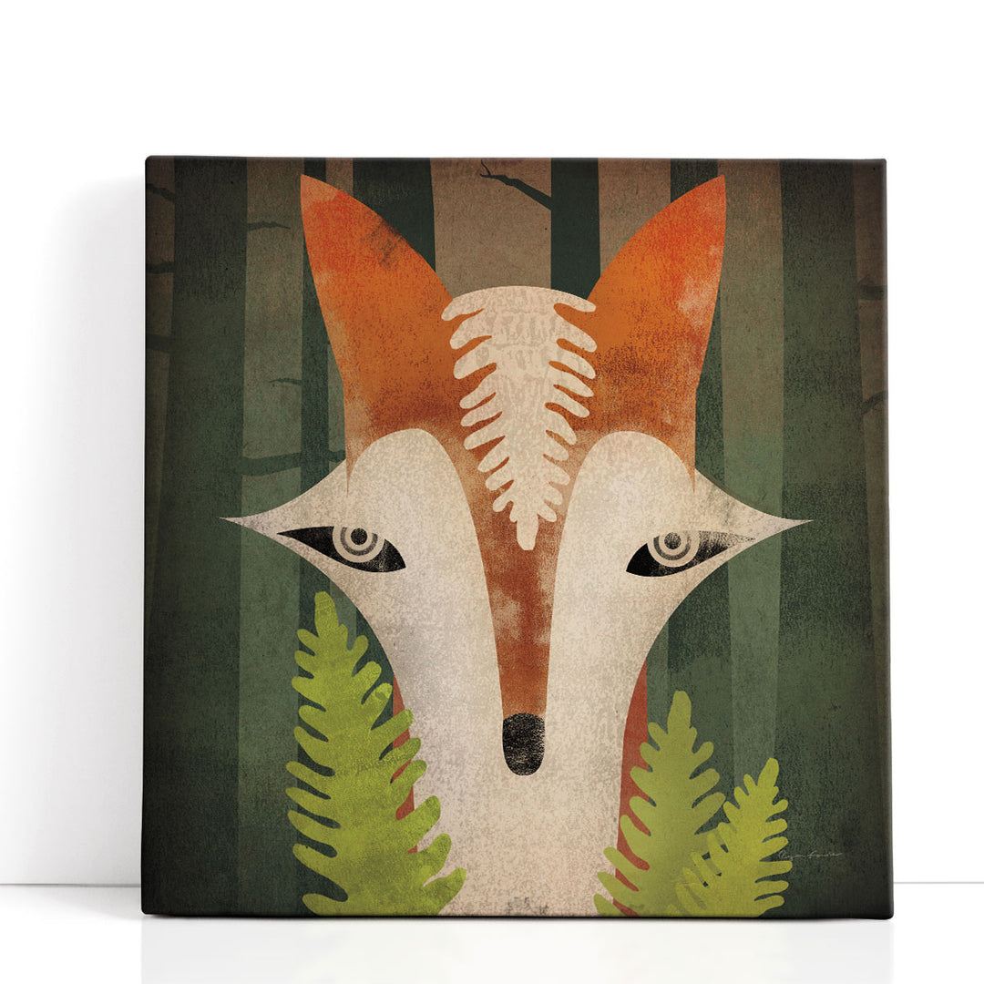 Fern Fox - Canvas Print Wall Art