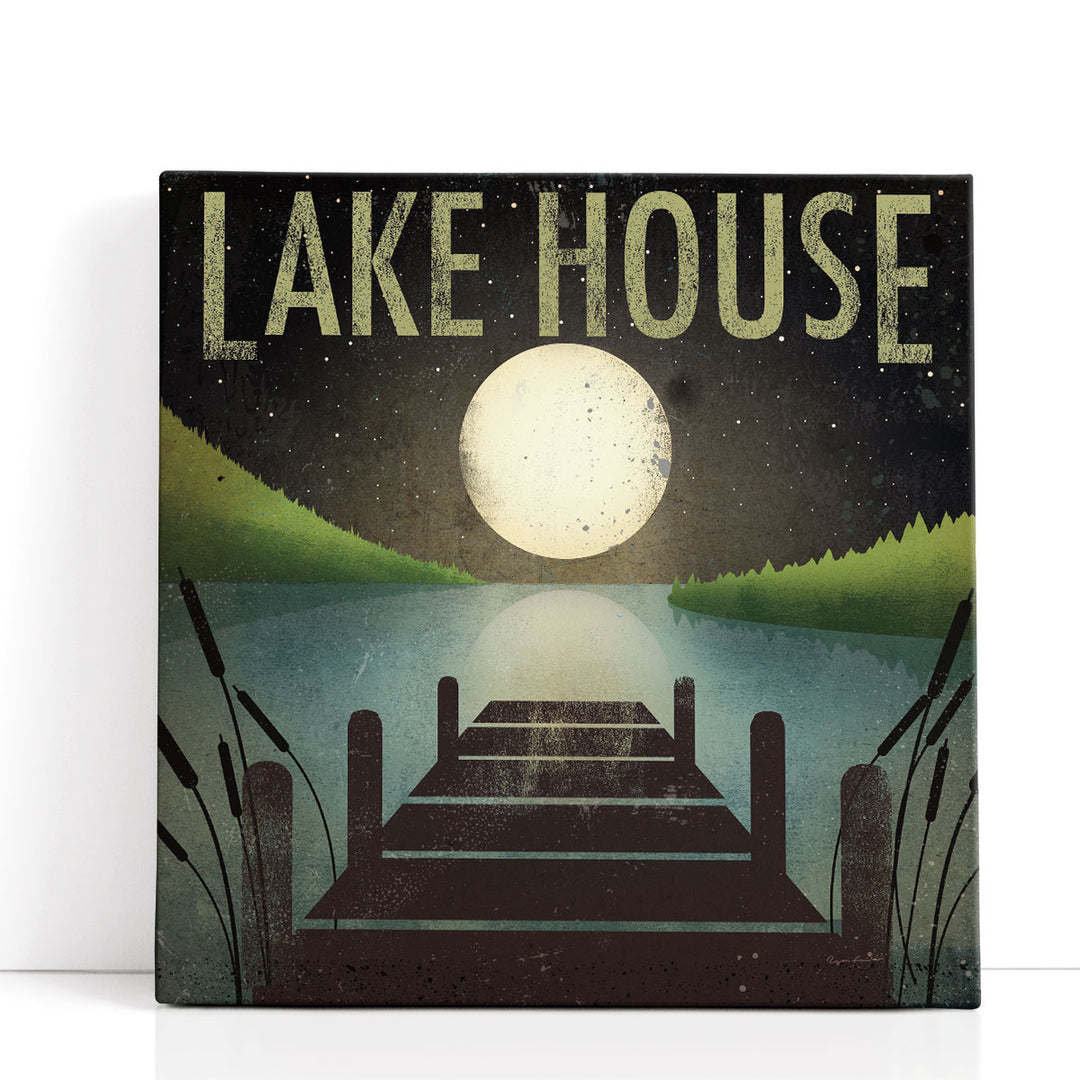 Lake House - Canvas Print Wall Art