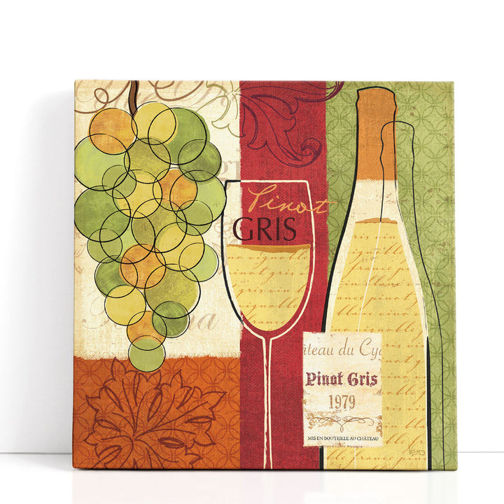 grape cluster vineyard art print
