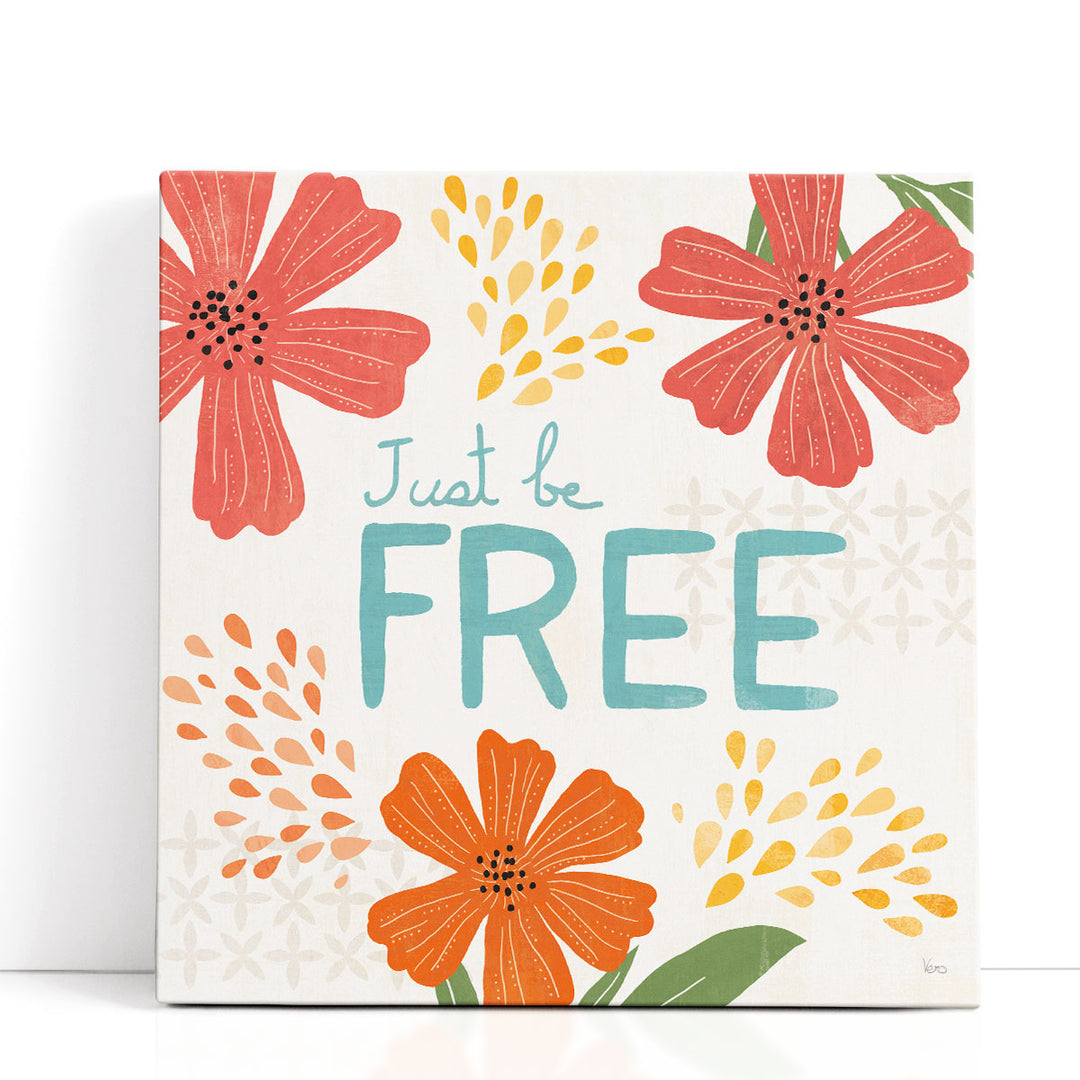 Mod Floral IV - Canvas Print Wall Art