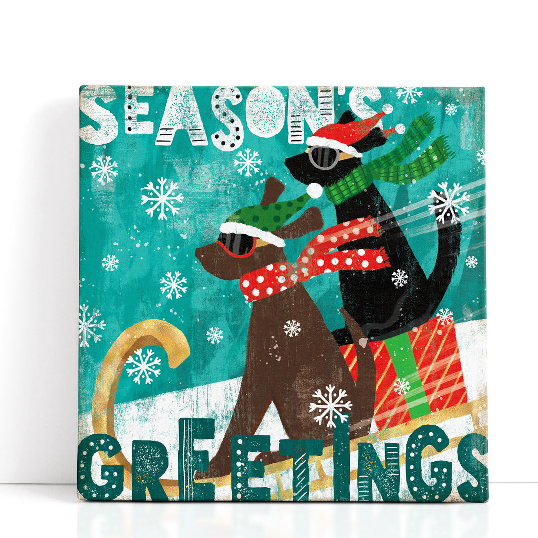 Merry Making IV - Canvas Print Wall Art