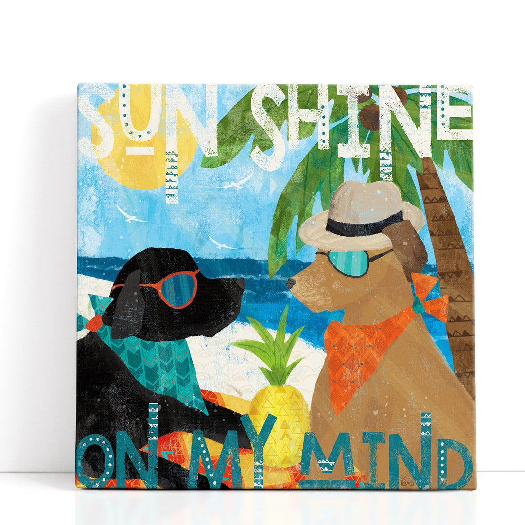 Good Vibes III - Canvas Print Wall Art