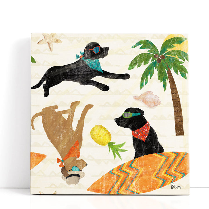 Good Vibes Pattern IB - Canvas Print Wall Art