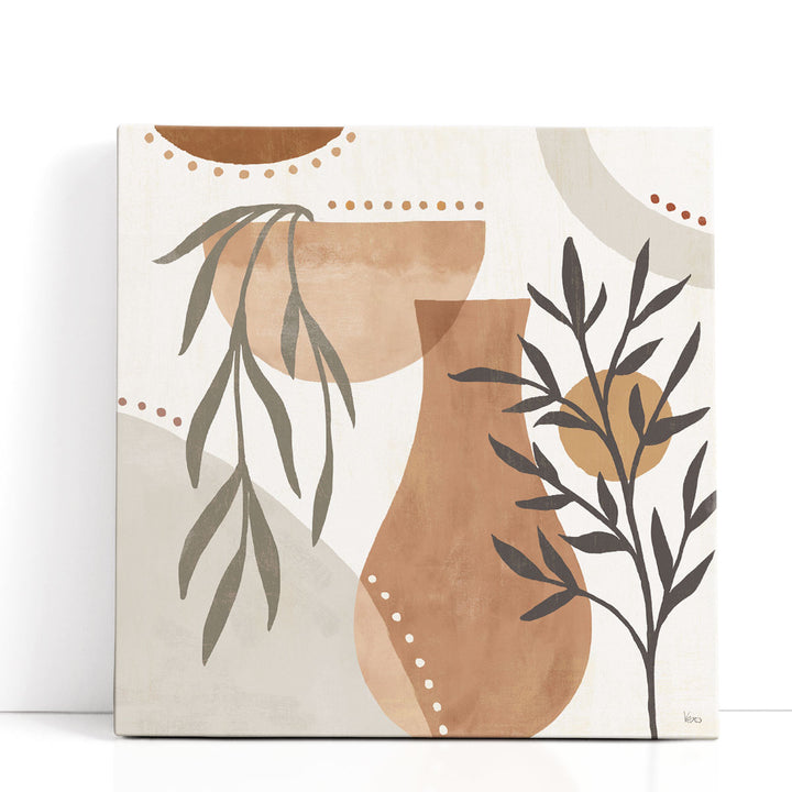 botanical prints – abstract fern silhouettes