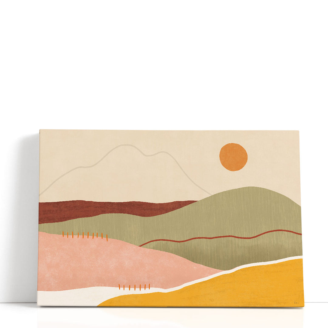 Warmscape II - Canvas Print Wall Art