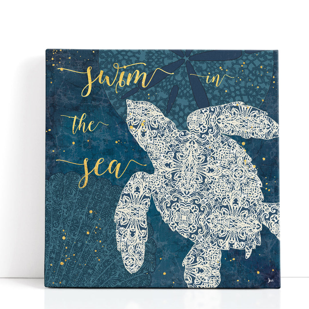 Coastal Lace VI - Canvas Print Wall Art