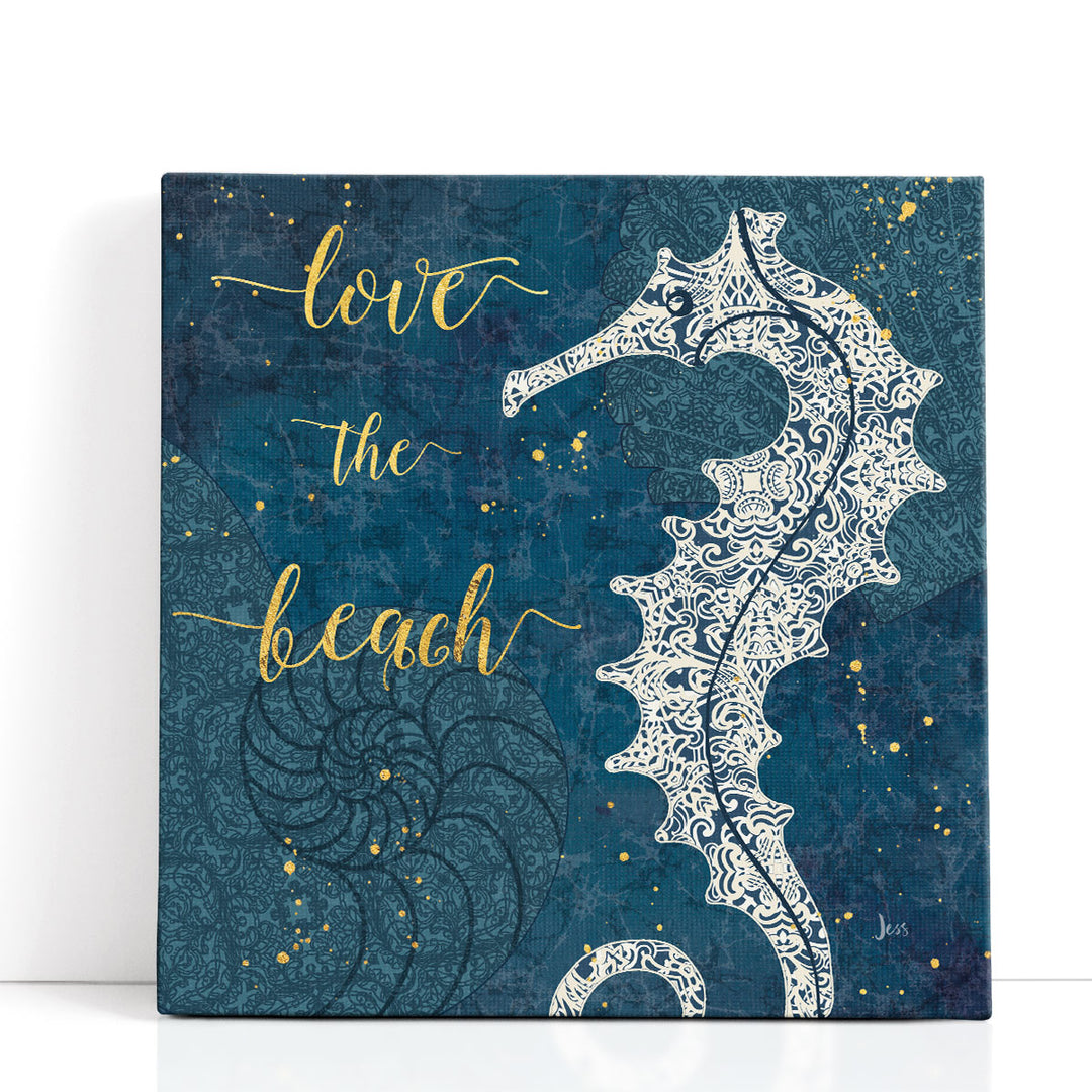 Coastal Lace VII - Canvas Print Wall Art