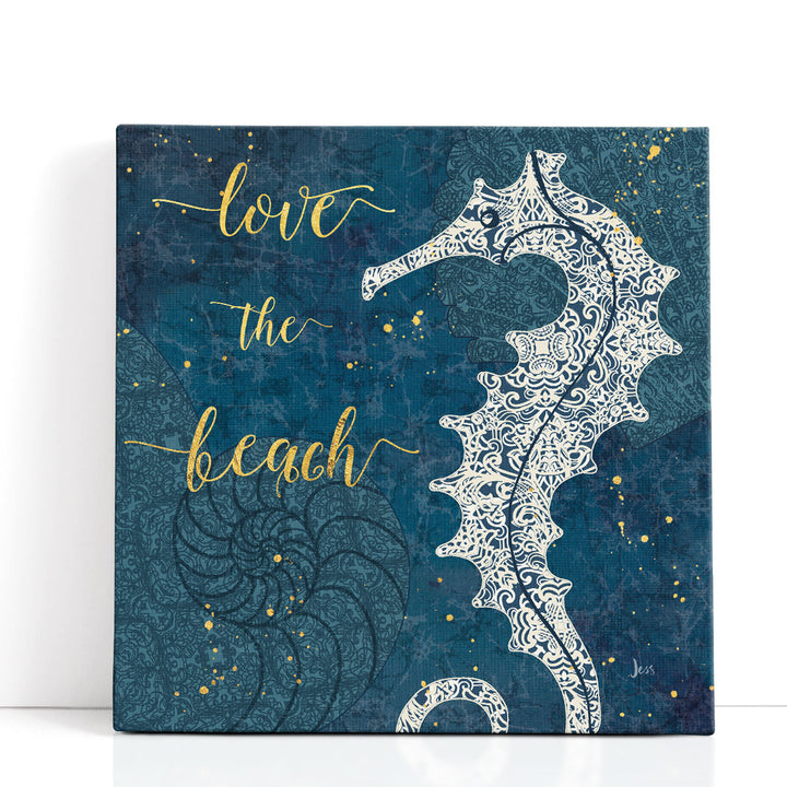 Coastal Lace VII - Canvas Print Wall Art