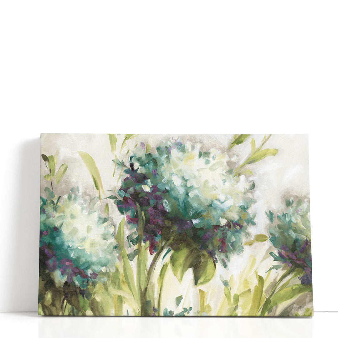 Hydrangea Field - Canvas Print Wall Art