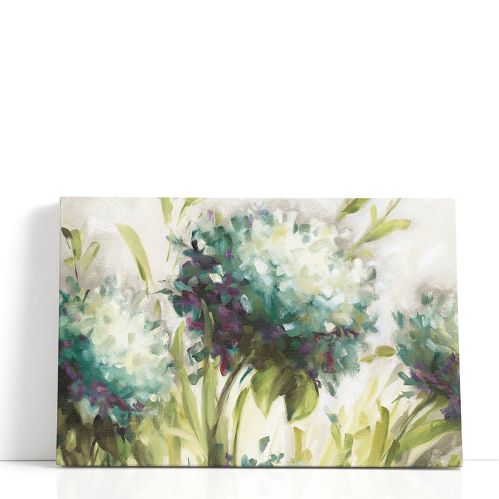 Hydrangea Field - Canvas Print Wall Art